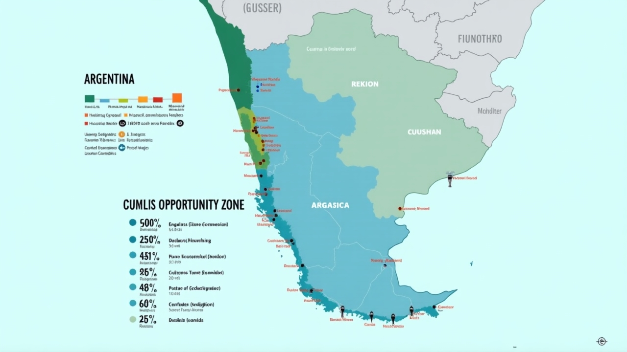 Mapa de oportunidades regionales en Argentina